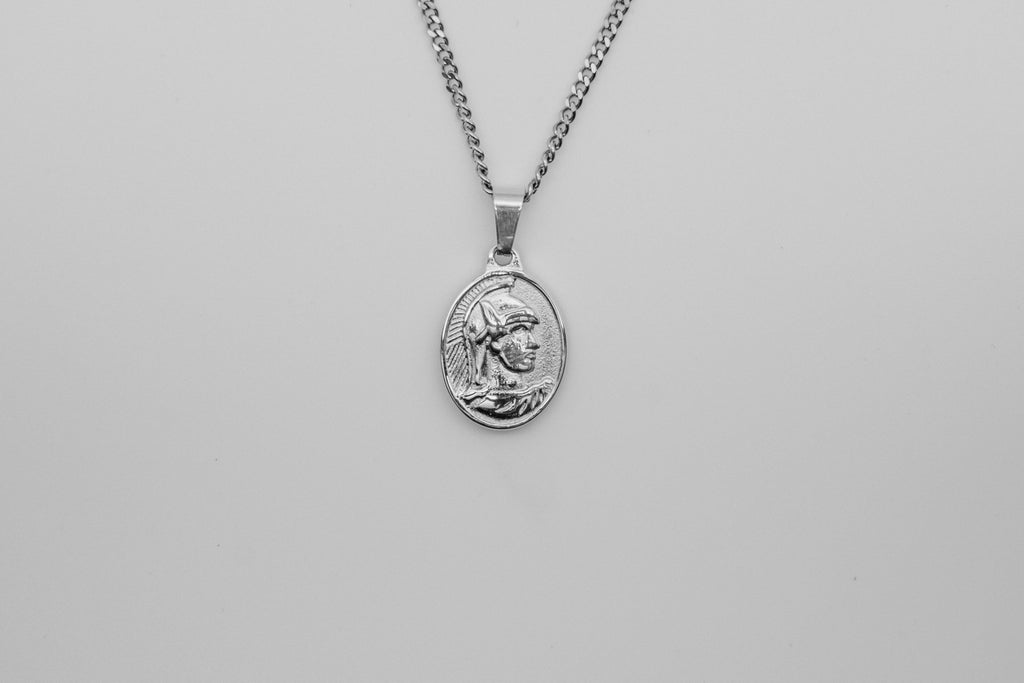 Centurion Pendant Necklace - Silver necklace Midnight City Jewellery 