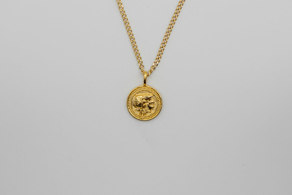 Athena Necklace - Gold necklace Midnight City Jewellery 