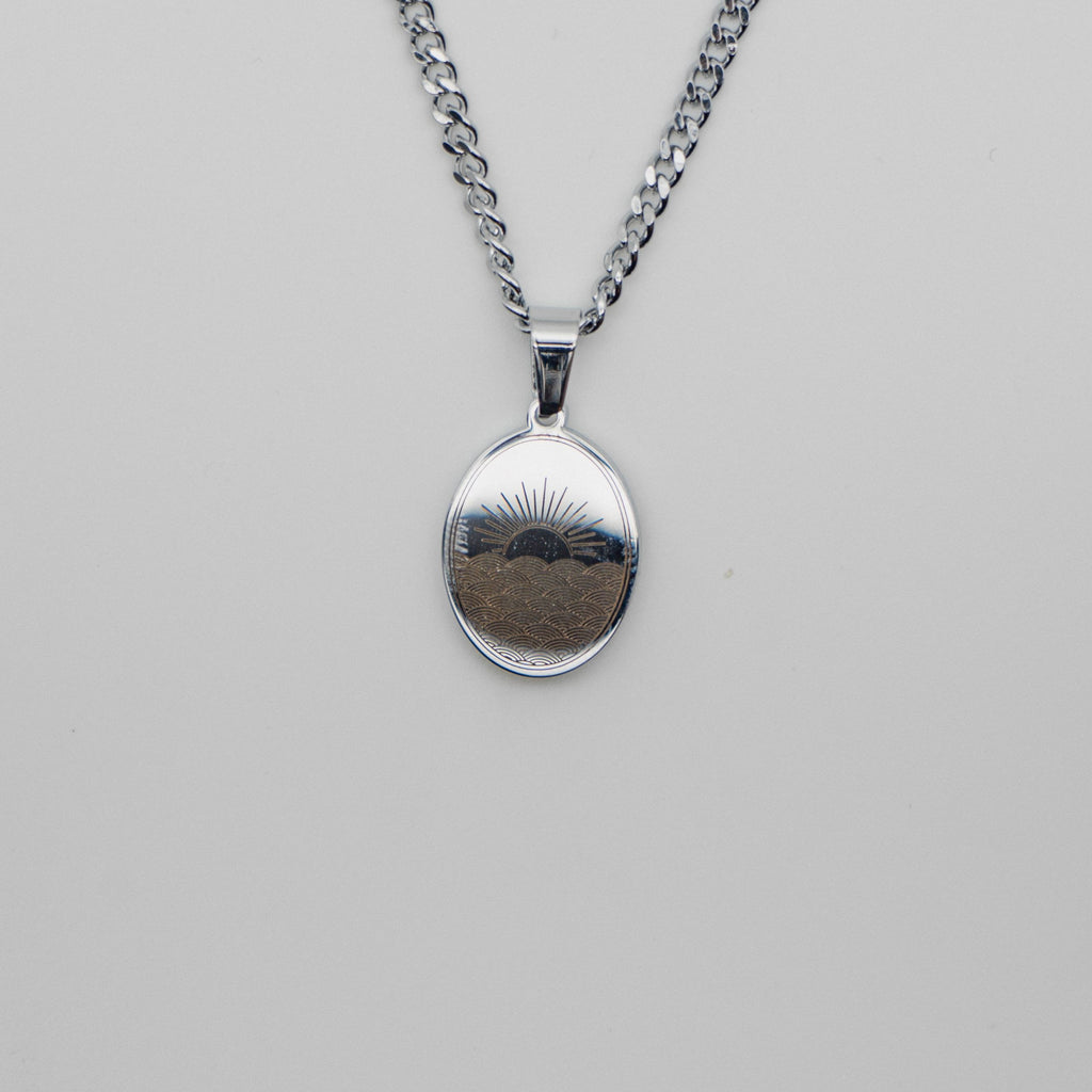 Sunrise Necklace - Silver necklace Midnight City Jewellery 