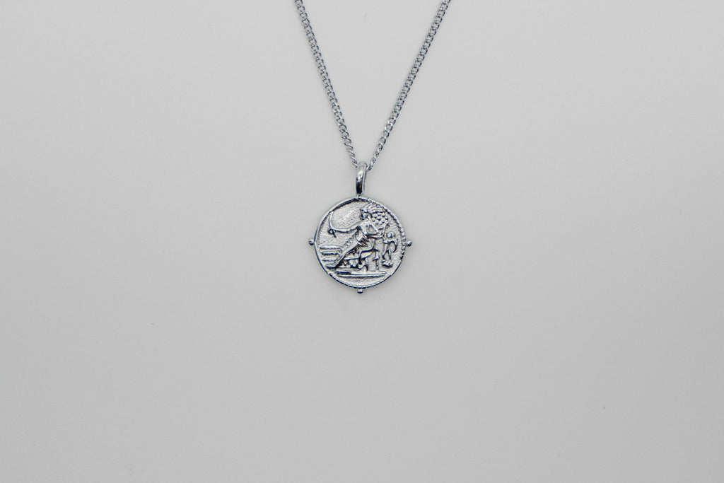 Aphrodite Pendant Necklace - Silver necklace Midnight City Jewellery 