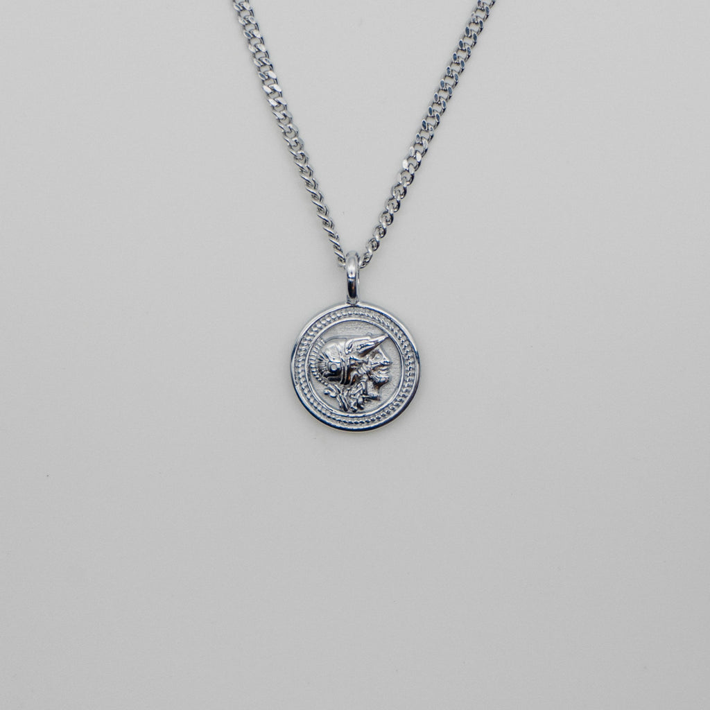 Athena Necklace - Silver necklace Midnight City Jewellery 