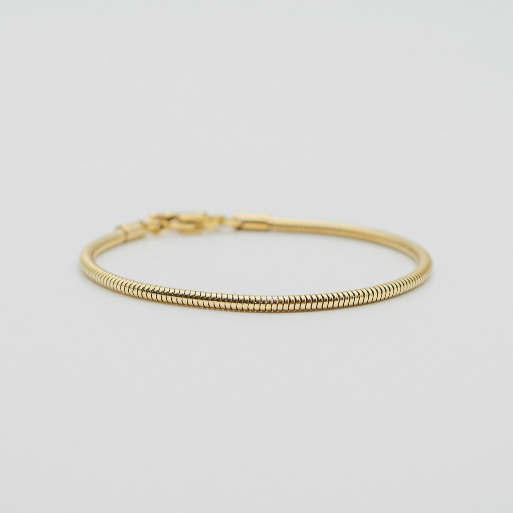Snake Bracelet - Gold bracelet Midnight City Jewellery 