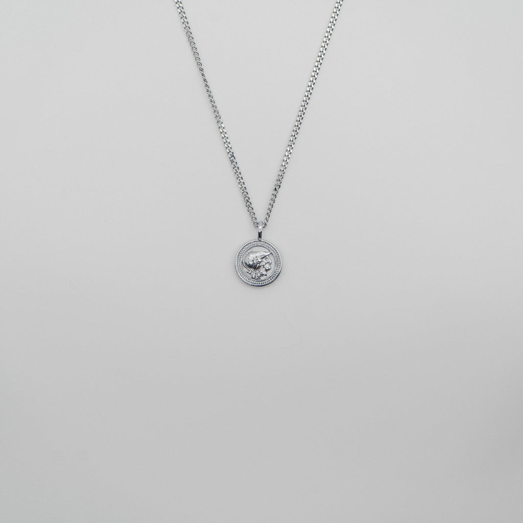 Athena Necklace - Silver necklace Midnight City Jewellery 