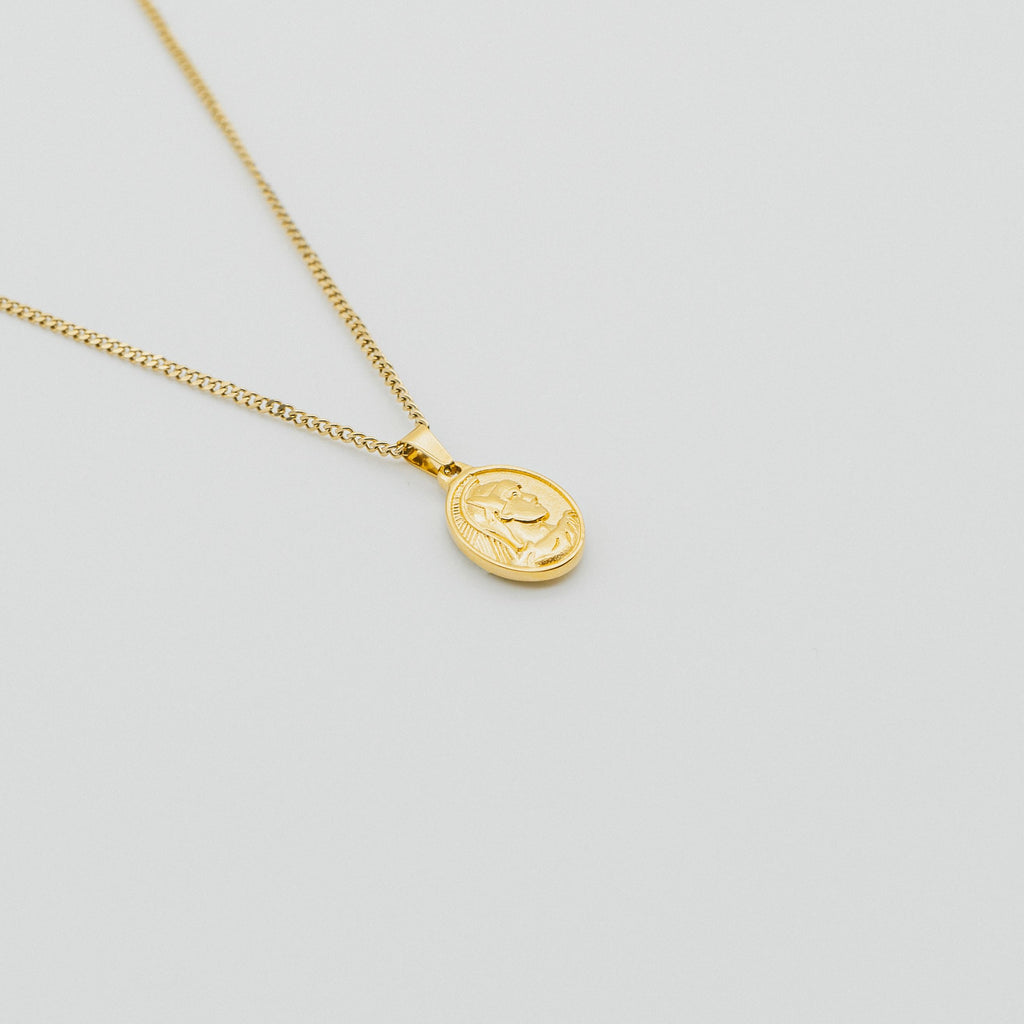 Centurion Pendant Necklace - Gold necklace Midnight City Jewellery 