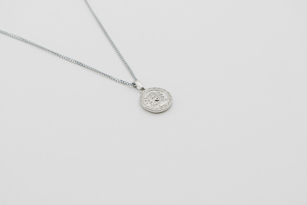 Medusa Pendant Necklace - Silver necklace Midnight City Jewellery 