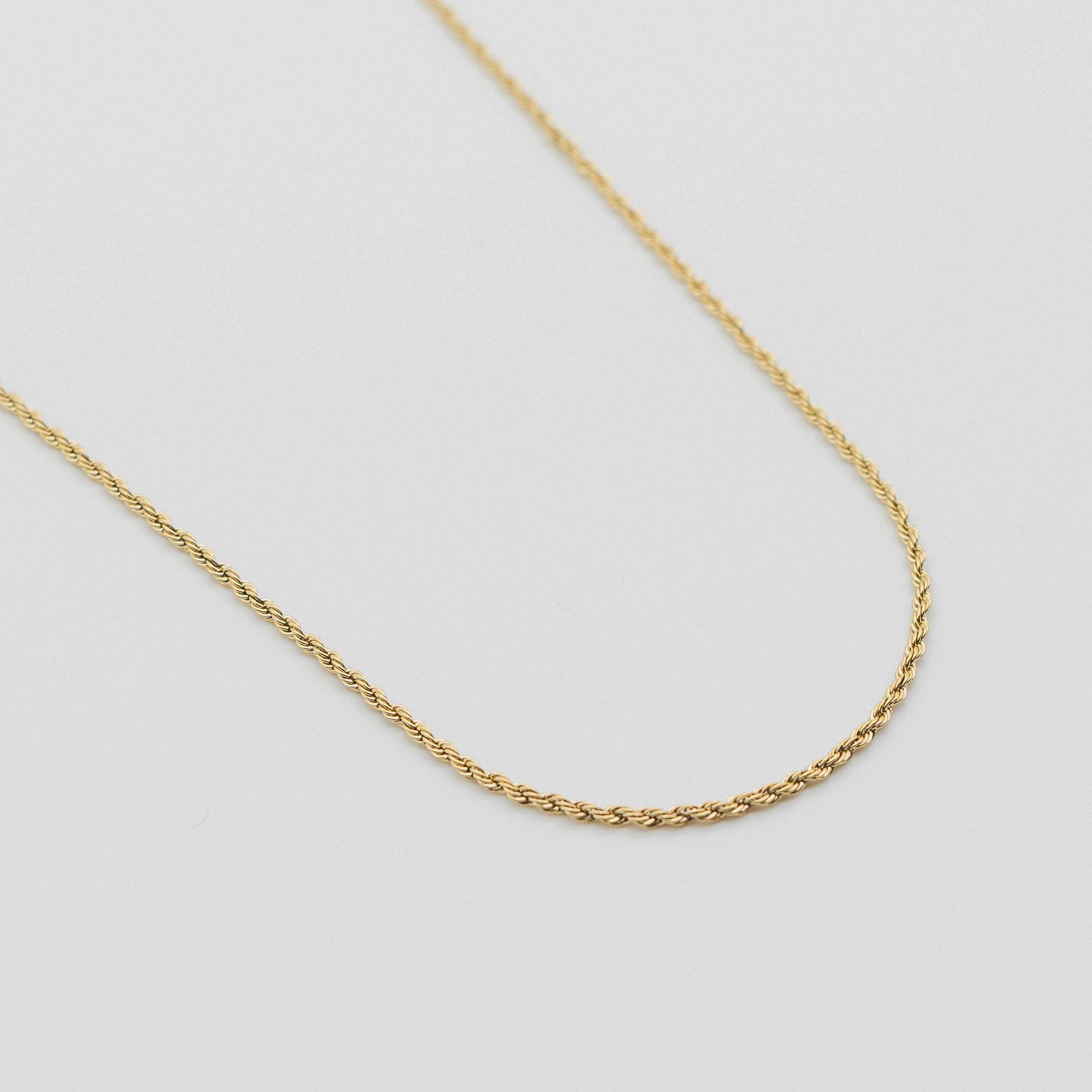 Rope Chain - Gold chain Midnight City Jewellery 