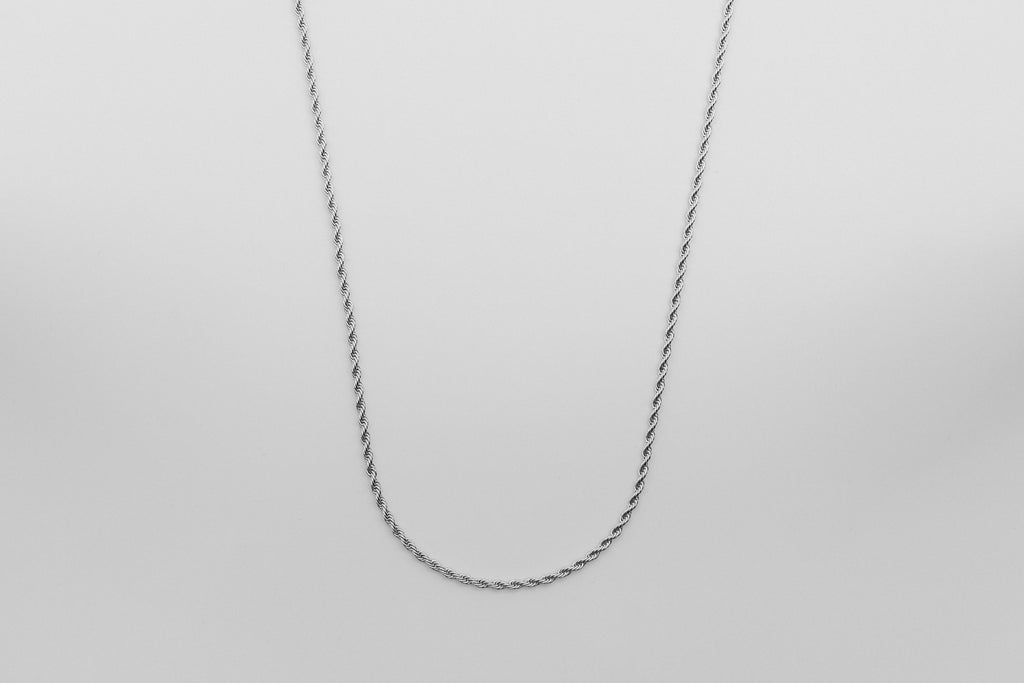 Rope Chain - Silver chain Midnight City Jewellery 