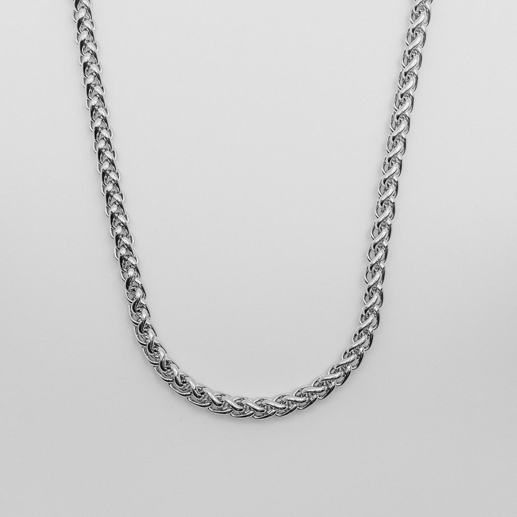 Wheat Chain - Silver 6mm chain Midnight City Jewellery 