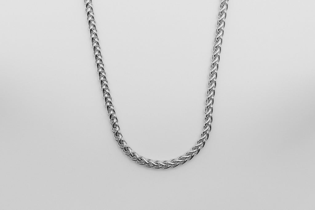 Wheat Chain - Silver 6mm chain Midnight City Jewellery 