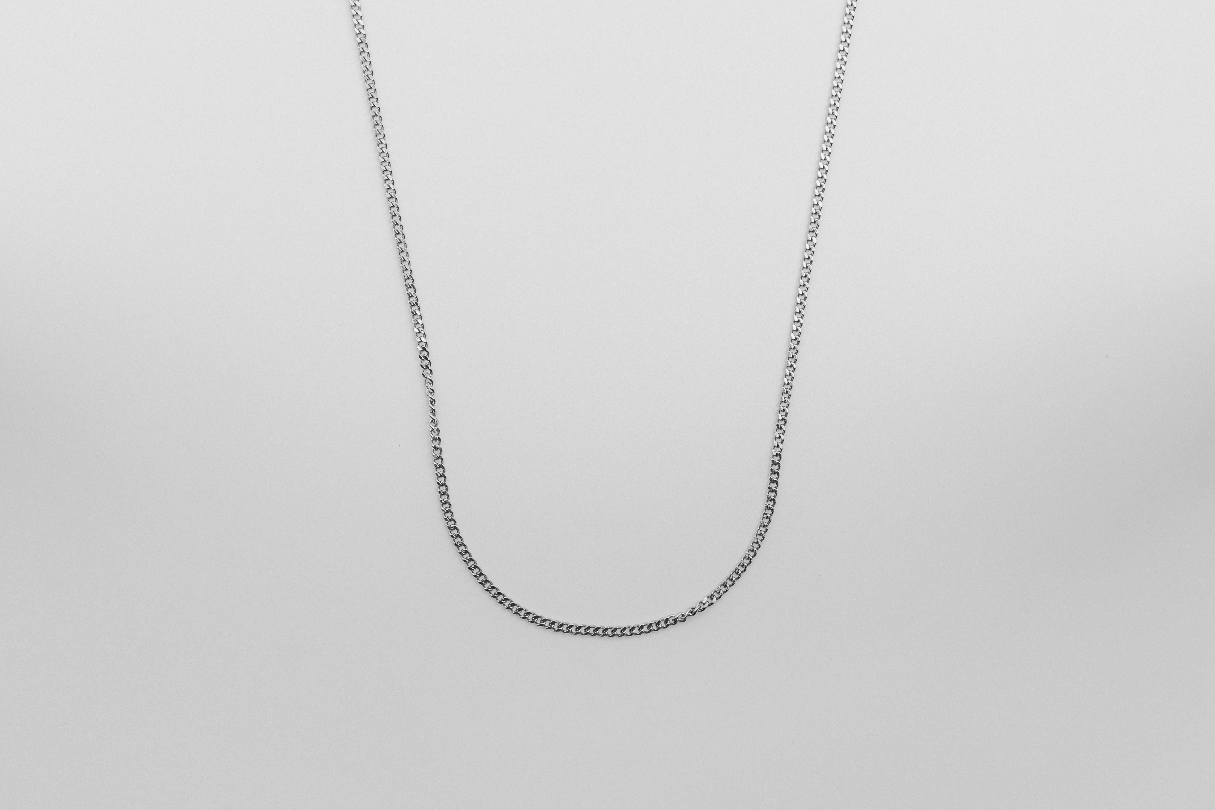 Curb Chain - Silver | Connell's Chain chain Midnight City Jewellery 