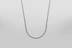 Rope Chain - Silver chain Midnight City Jewellery 