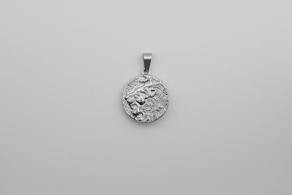 Lion Pendant - Silver pendant Midnight City Jewellery 