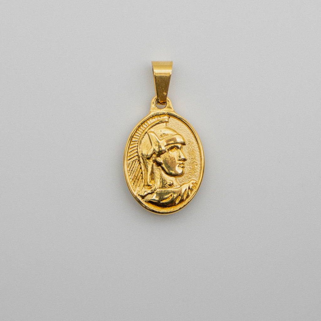 Centurion Pendant - Gold pendant Midnight City Jewellery 