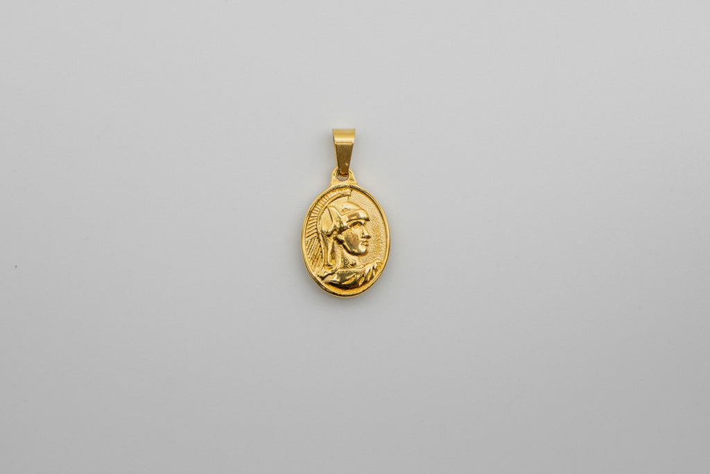 Centurion Pendant - Gold pendant Midnight City Jewellery 