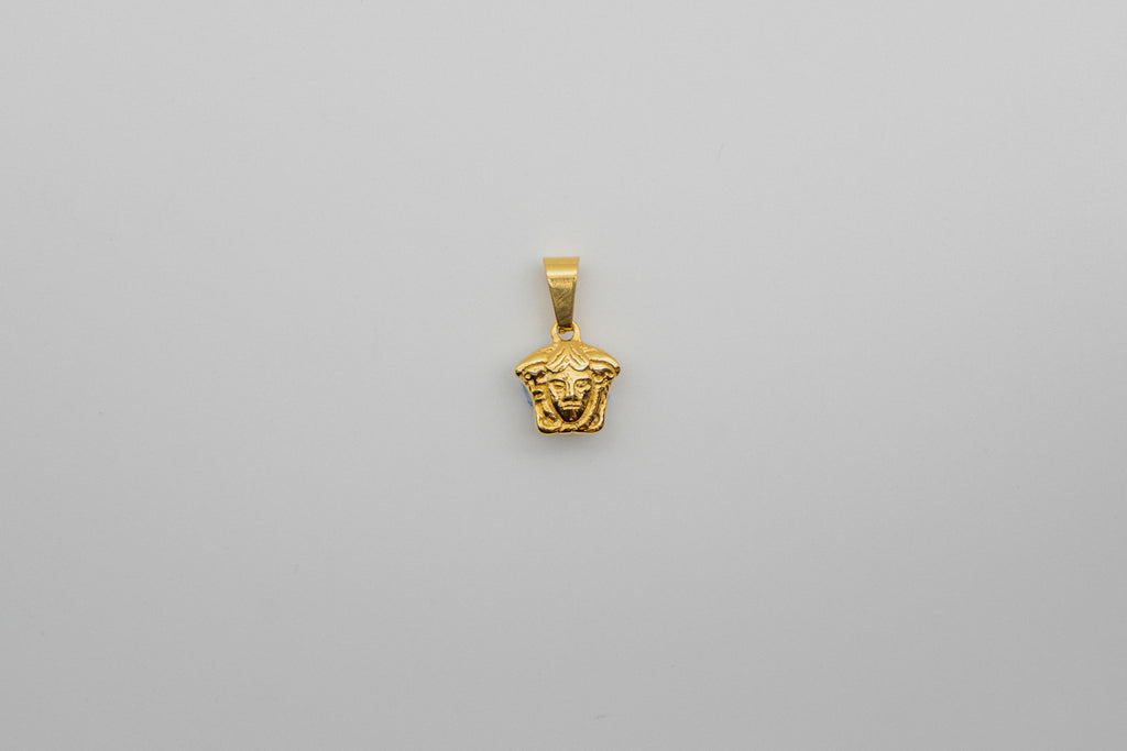 Mini Medusa Pendant - Gold pendant Midnight City Jewellery 