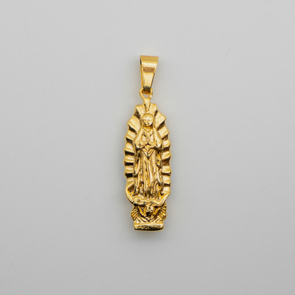 Mother Mary Pendant - Gold pendant Midnight City Jewellery 