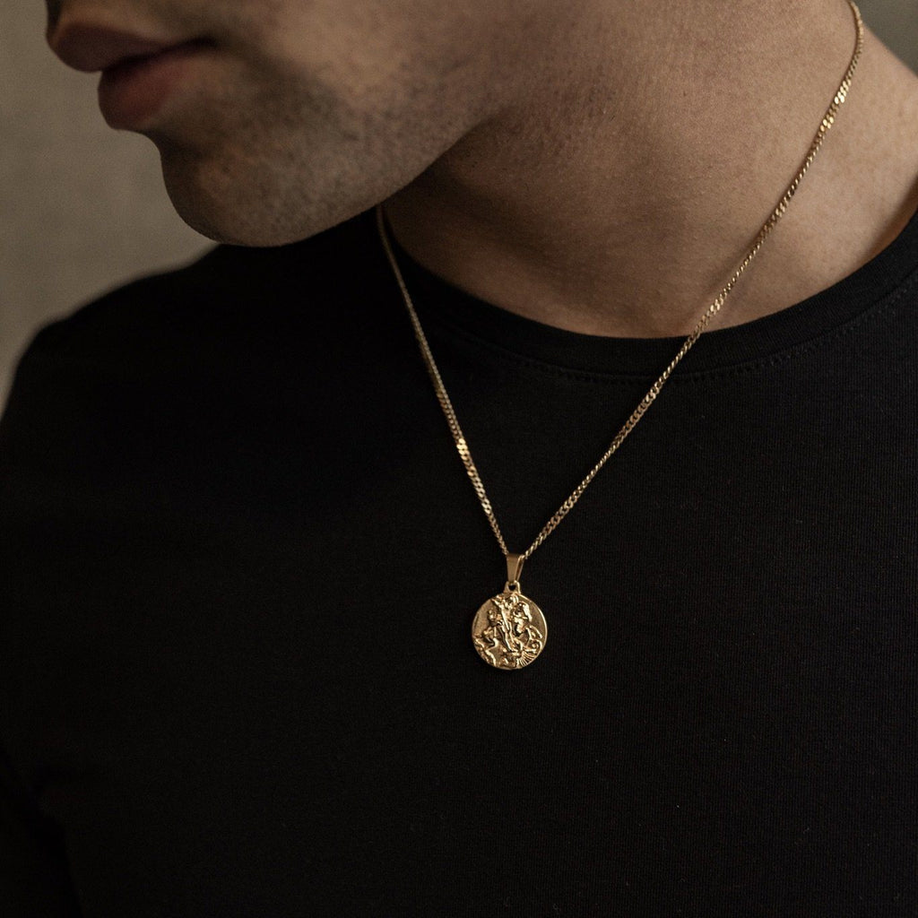 St George Pendant Necklace - Gold – Midnight City